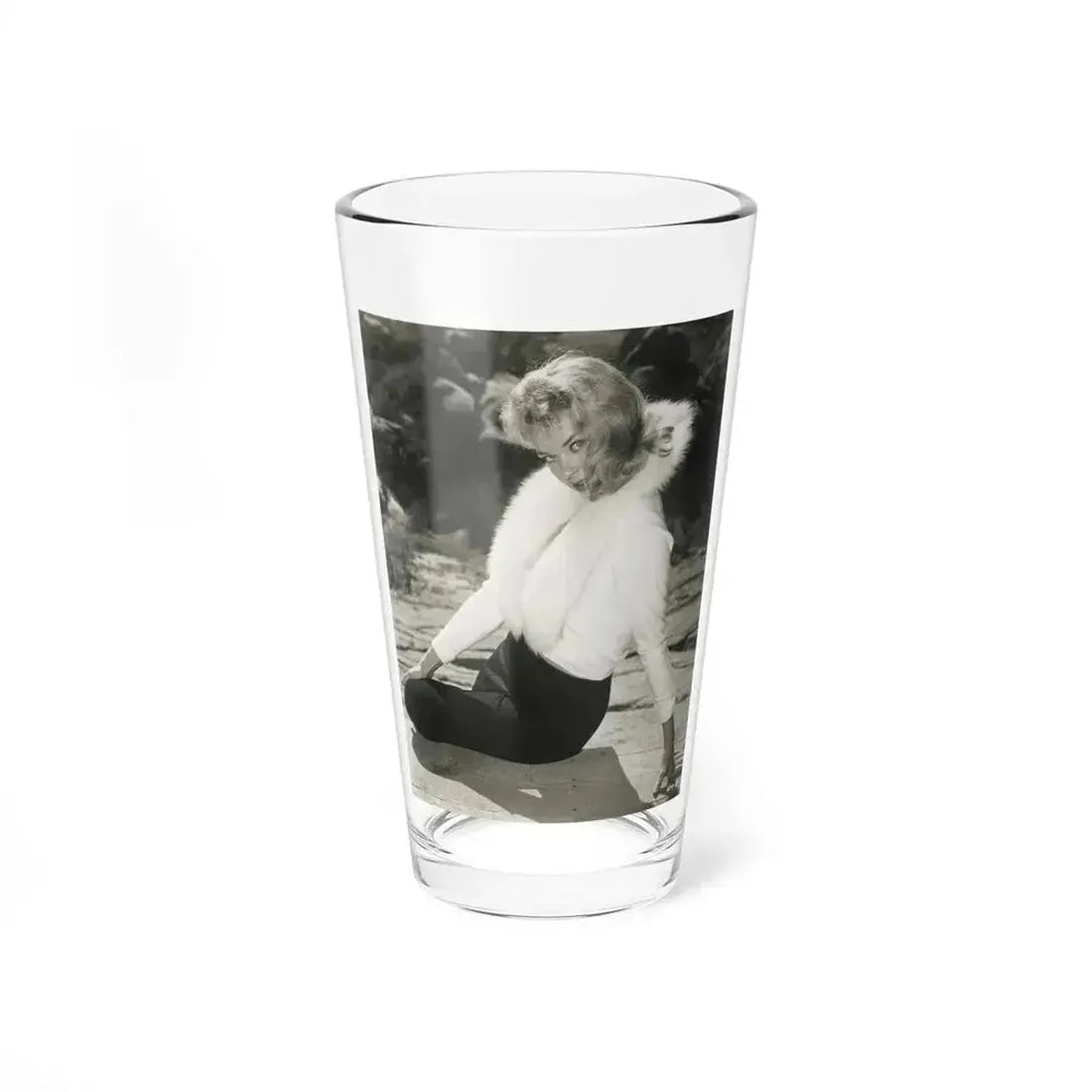 Eve Meyer #45 (Vintage Female Icon) Pint Glass 16oz 16oz - Go Mug Yourself