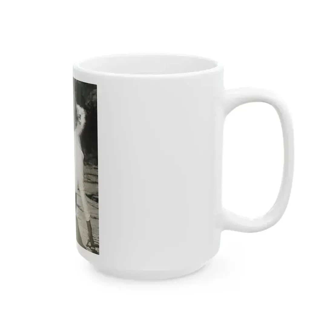 Eve Meyer #45 (Vintage Female Icon) White Coffee Mug - Go Mug Yourself