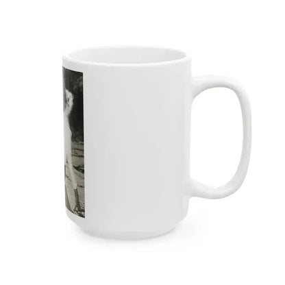 Eve Meyer #45 (Vintage Female Icon) White Coffee Mug - Go Mug Yourself