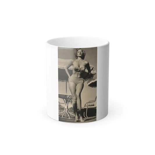 Eve Meyer #48 (Vintage Female Icon) Color Changing Coffee Mug 11oz - Go Mug Yourself