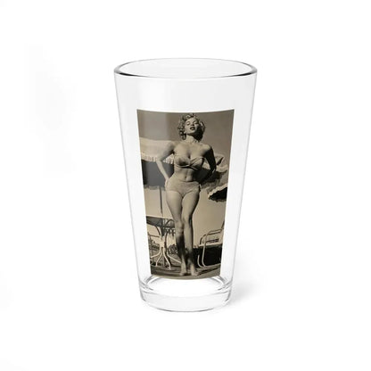 Eve Meyer #48 (Vintage Female Icon) Pint Glass 16oz 16oz - Go Mug Yourself