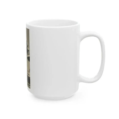 Eve Meyer #48 (Vintage Female Icon) White Coffee Mug - Go Mug Yourself