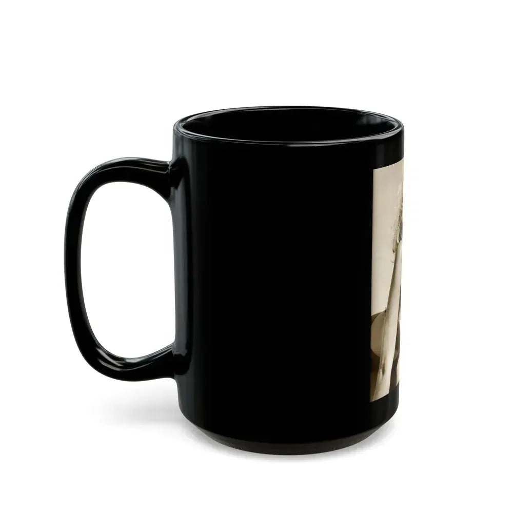 Eve Meyer #49 (Vintage Female Icon) Black Coffee Mug - Go Mug Yourself