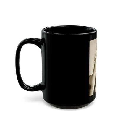Eve Meyer #49 (Vintage Female Icon) Black Coffee Mug - Go Mug Yourself