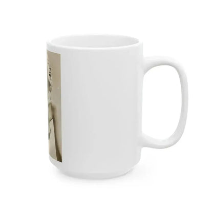 Eve Meyer #49 (Vintage Female Icon) White Coffee Mug - Go Mug Yourself