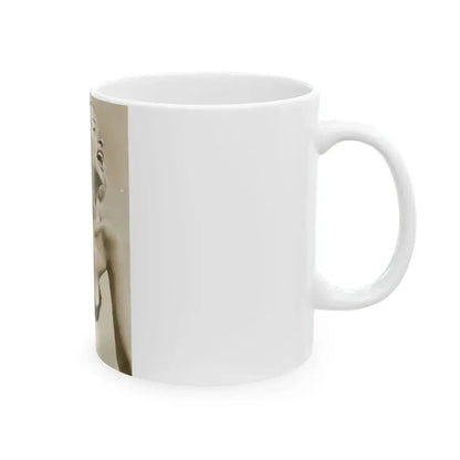 Eve Meyer #49 (Vintage Female Icon) White Coffee Mug - Go Mug Yourself