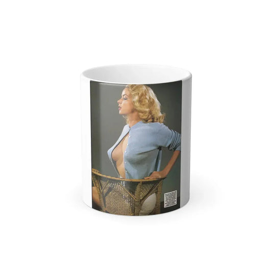 Eve Meyer #50 (Vintage Female Icon) Color Changing Coffee Mug 11oz - Go Mug Yourself