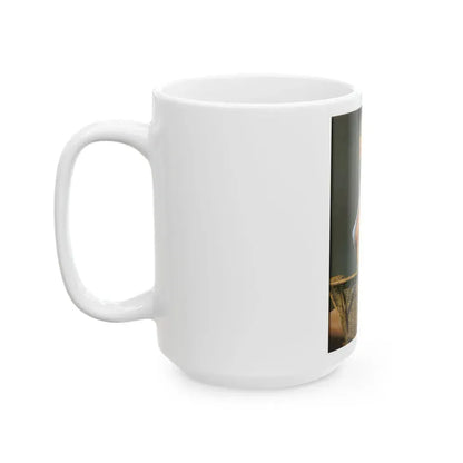 Eve Meyer #50 (Vintage Female Icon) White Coffee Mug - Go Mug Yourself