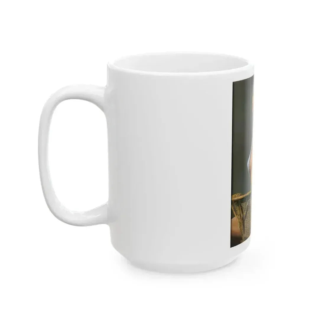 Eve Meyer #50 (Vintage Female Icon) White Coffee Mug - Go Mug Yourself