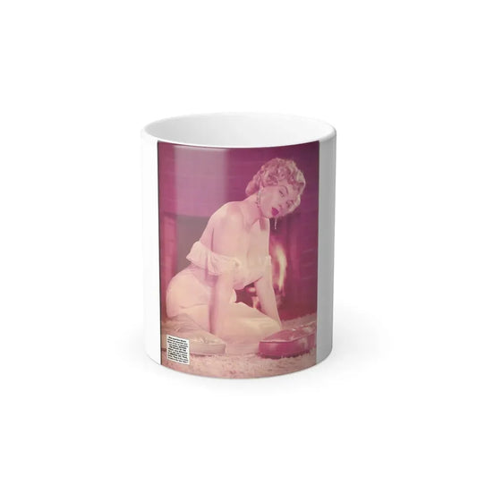 Eve Meyer #51 (Vintage Female Icon) Color Changing Coffee Mug 11oz - Go Mug Yourself