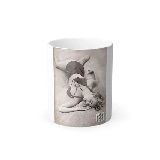 Eve Meyer #52 (Vintage Female Icon) Color Changing Coffee Mug 11oz - Go Mug Yourself