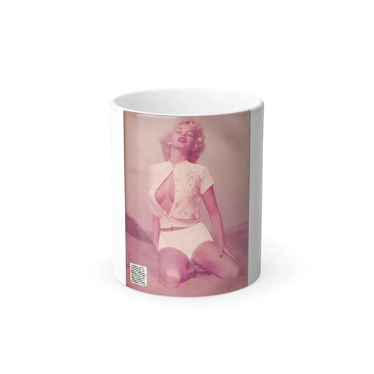 Eve Meyer #53 (Vintage Female Icon) Color Changing Coffee Mug 11oz - Go Mug Yourself