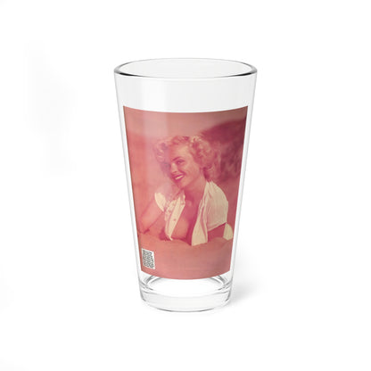 Eve Meyer #54 (Vintage Female Icon) Pint Glass 16oz-16oz-Go Mug Yourself