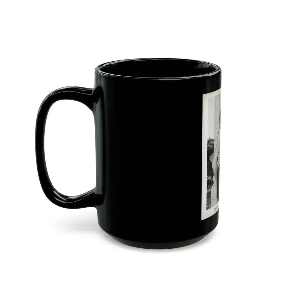 Eve Meyer #57 (Vintage Female Icon) Black Coffee Mug - Go Mug Yourself
