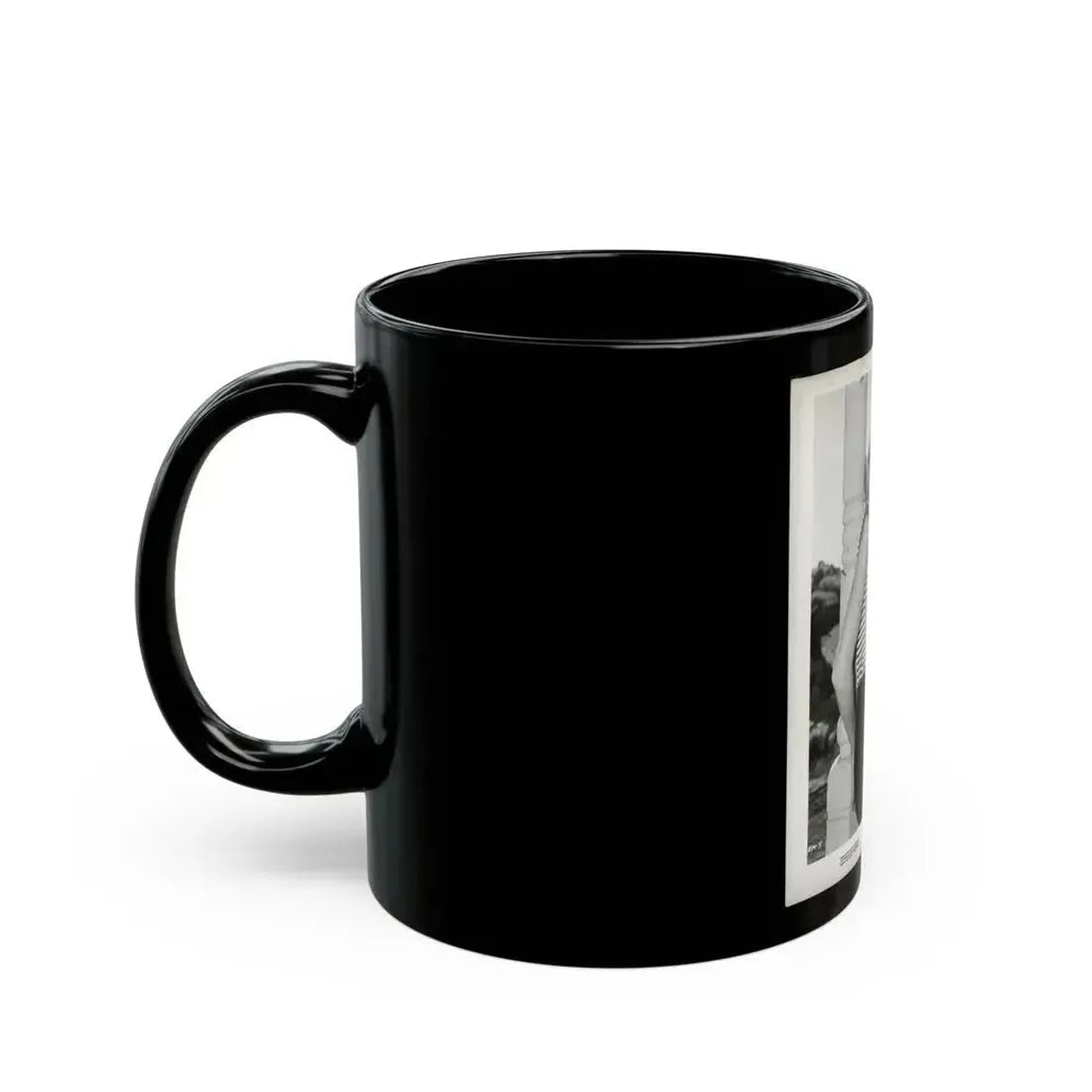 Eve Meyer #57 (Vintage Female Icon) Black Coffee Mug - Go Mug Yourself