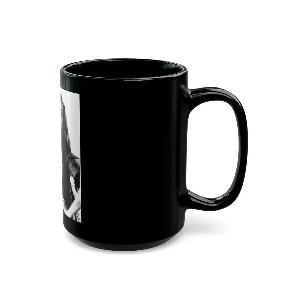 Eve Meyer #60 (Vintage Female Icon) Black Coffee Mug - Go Mug Yourself