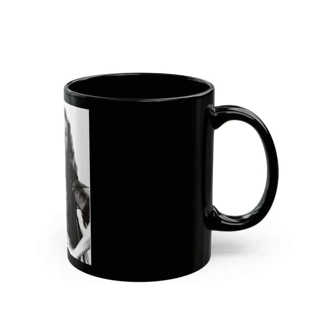 Eve Meyer #60 (Vintage Female Icon) Black Coffee Mug - Go Mug Yourself