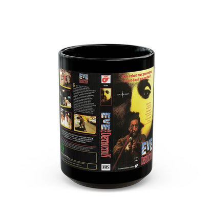 EVE OF DESTRUCTION EXCALIBUR (VHS COVER) - Black Coffee Mug-15oz-Go Mug Yourself