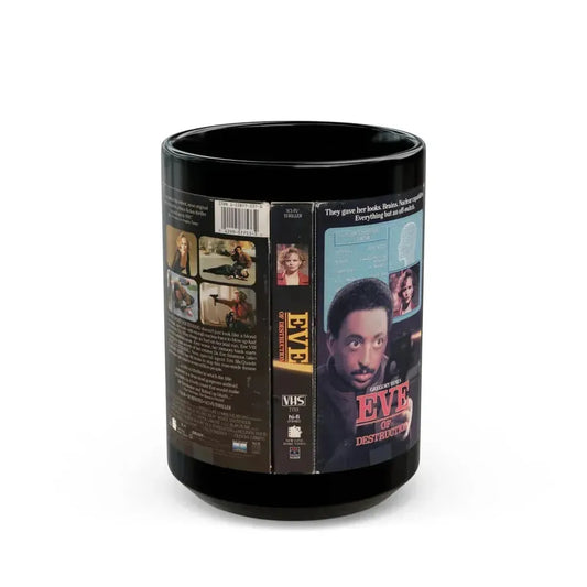EVE OF DESTRUCTION (VHS COVER) - Black Coffee Mug 15oz - Go Mug Yourself