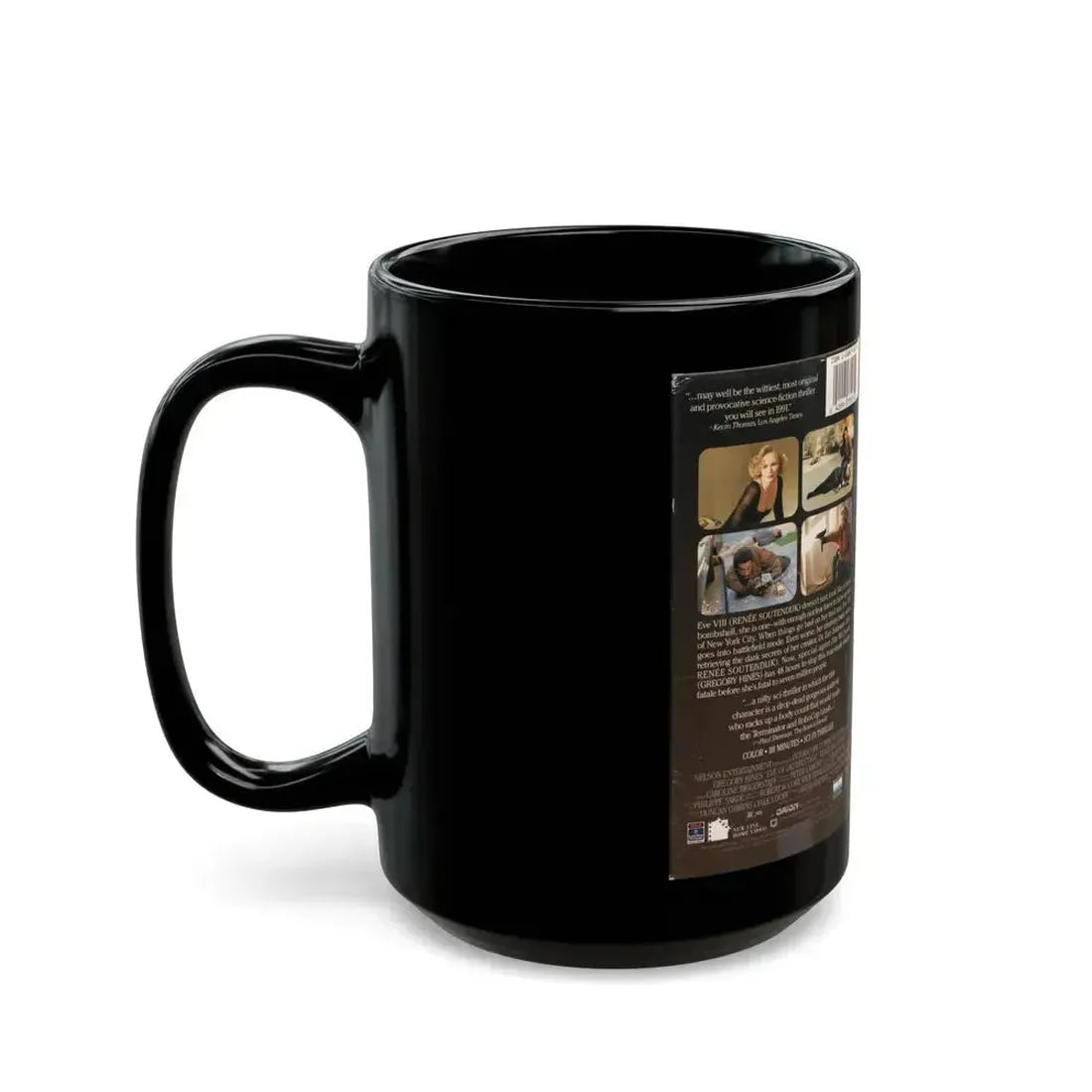 EVE OF DESTRUCTION (VHS COVER) - Black Coffee Mug - Go Mug Yourself