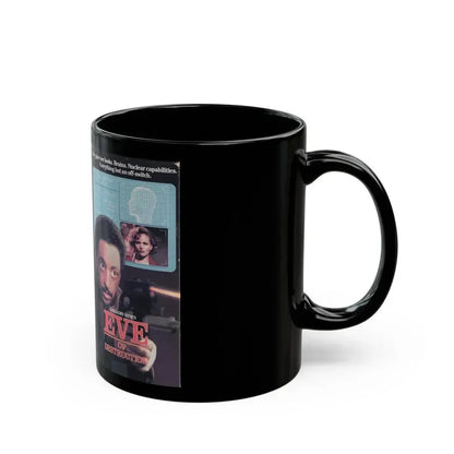 EVE OF DESTRUCTION (VHS COVER) - Black Coffee Mug - Go Mug Yourself