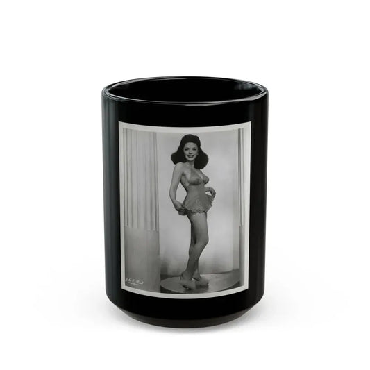 Evelyn West #01 (Vintage Female Icon) Black Coffee Mug 15oz - Go Mug Yourself