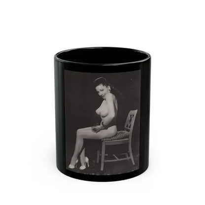 Evelyn West #06 (Vintage Female Icon) Black Coffee Mug 11oz - Go Mug Yourself
