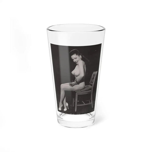 Evelyn West #06 (Vintage Female Icon) Pint Glass 16oz 16oz - Go Mug Yourself