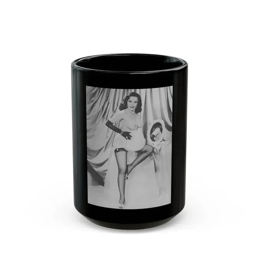Evelyn West #07 (Vintage Female Icon) Black Coffee Mug 15oz - Go Mug Yourself