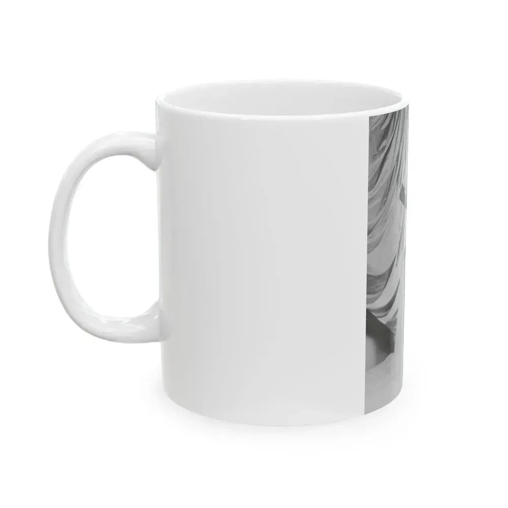 Evelyn West #07 (Vintage Female Icon) White Coffee Mug - Go Mug Yourself