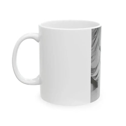 Evelyn West #07 (Vintage Female Icon) White Coffee Mug - Go Mug Yourself