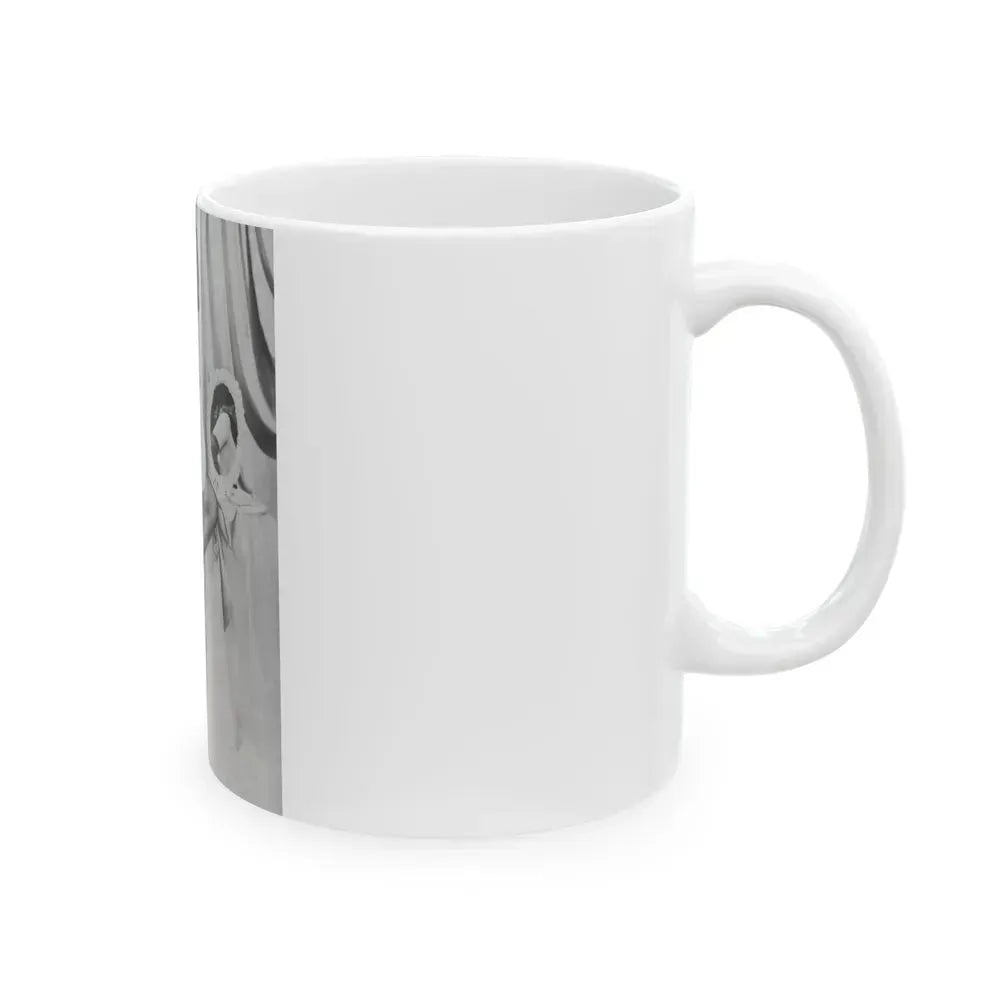 Evelyn West #07 (Vintage Female Icon) White Coffee Mug - Go Mug Yourself