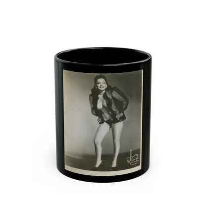 Evelyn West #09 (Vintage Female Icon) Black Coffee Mug 11oz - Go Mug Yourself