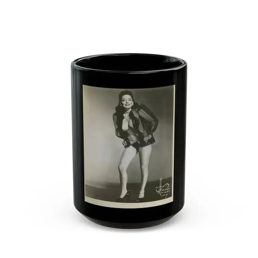 Evelyn West #09 (Vintage Female Icon) Black Coffee Mug 15oz - Go Mug Yourself