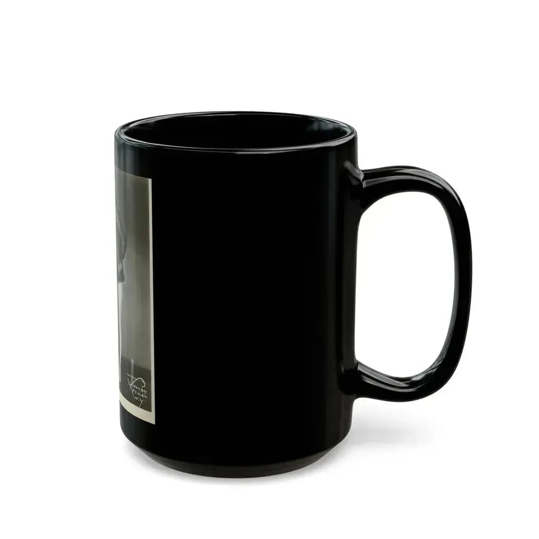 Evelyn West #09 (Vintage Female Icon) Black Coffee Mug - Go Mug Yourself