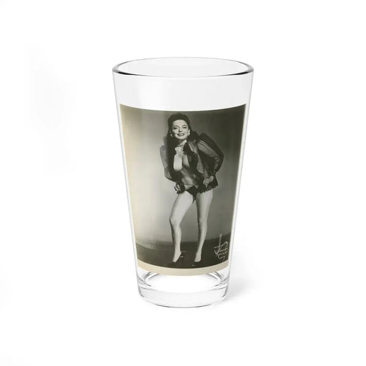 Evelyn West #09 (Vintage Female Icon) Pint Glass 16oz 16oz - Go Mug Yourself