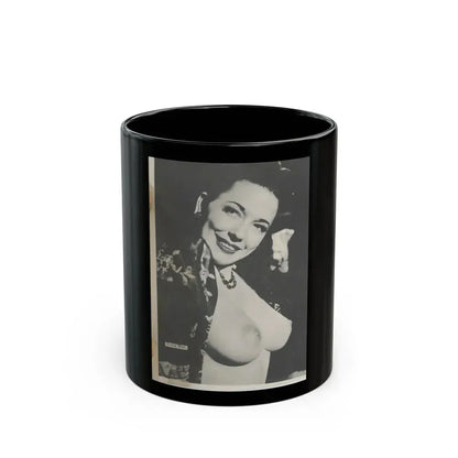 Evelyn West #10 (Vintage Female Icon) Black Coffee Mug 11oz - Go Mug Yourself