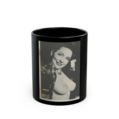 Evelyn West #10 (Vintage Female Icon) Black Coffee Mug 11oz - Go Mug Yourself