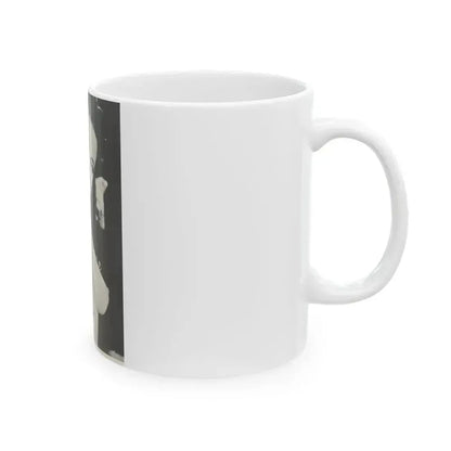 Evelyn West #10 (Vintage Female Icon) White Coffee Mug - Go Mug Yourself