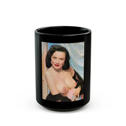 Evelyn West #12 (Vintage Female Icon) Black Coffee Mug 15oz - Go Mug Yourself