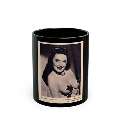 Evelyn West #13 (Vintage Female Icon) Black Coffee Mug 11oz - Go Mug Yourself