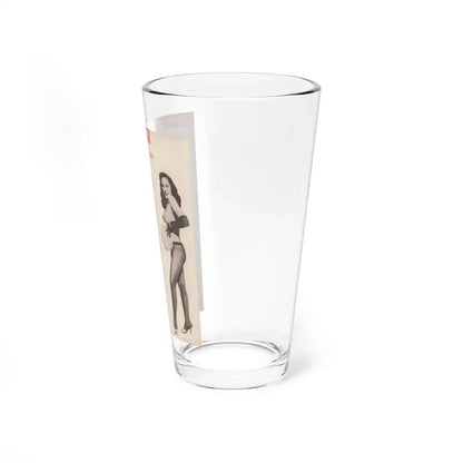 Evelyn West #15 (Vintage Female Icon) Pint Glass 16oz - Go Mug Yourself