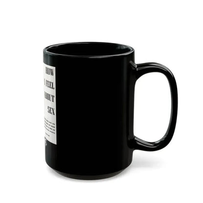 Evelyn West #17 (Vintage Female Icon) Black Coffee Mug - Go Mug Yourself