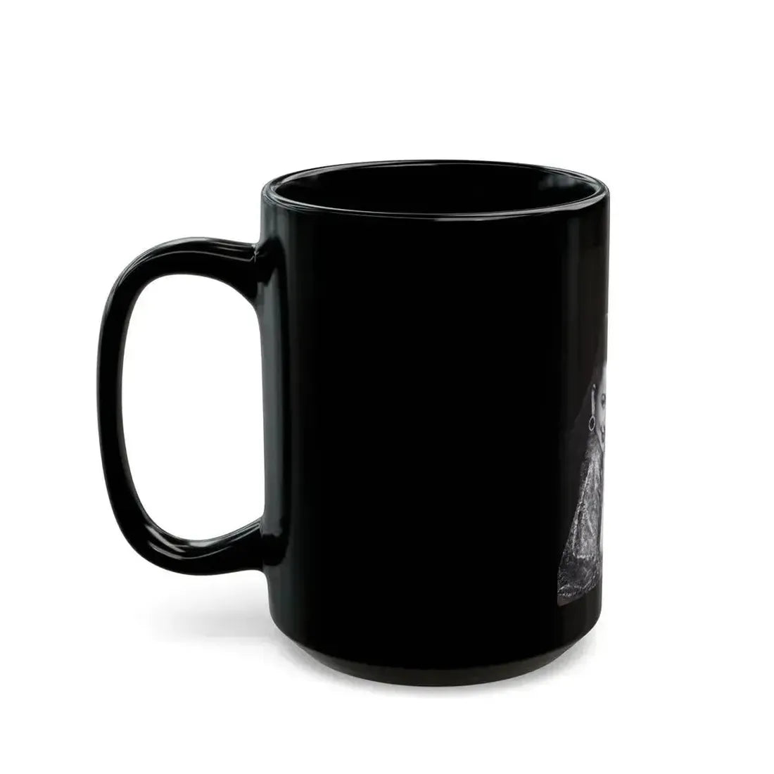 Evelyn West #17 (Vintage Female Icon) Black Coffee Mug - Go Mug Yourself