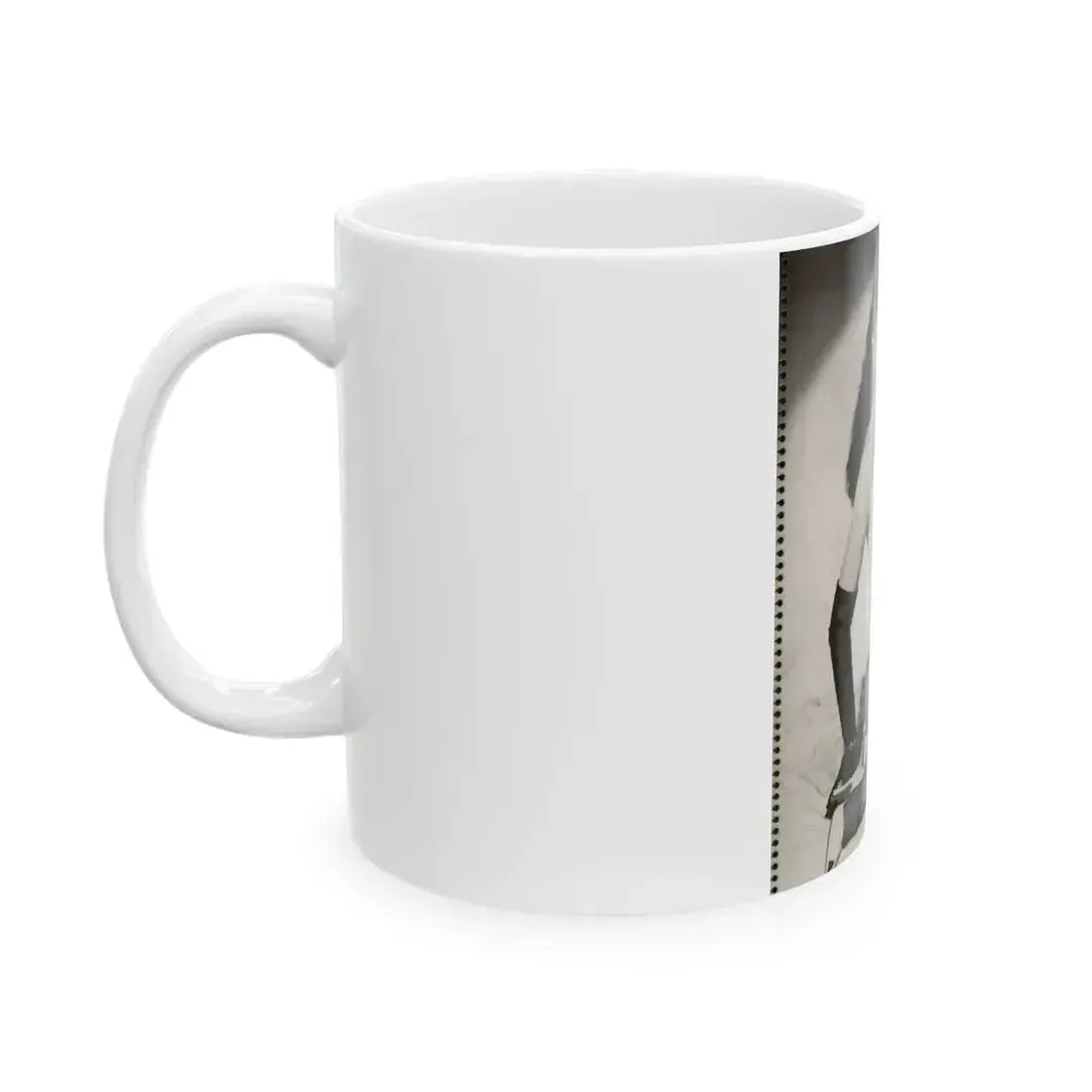 Evelyn West #21 - (Vintage Female Icon) White Coffee Mug - Go Mug Yourself