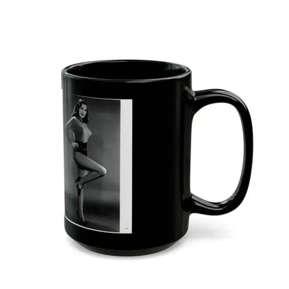 Evelyn West #22 - (Vintage Female Icon) Black Coffee Mug - Go Mug Yourself