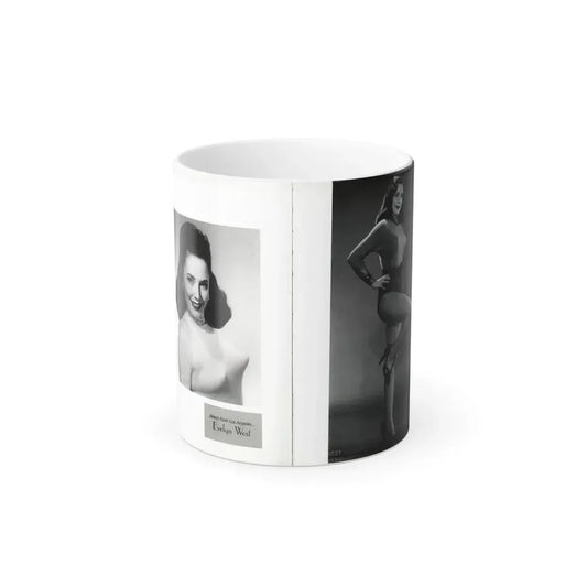 Evelyn West #22 - (Vintage Female Icon) Color Changing Coffee Mug 11oz - Go Mug Yourself