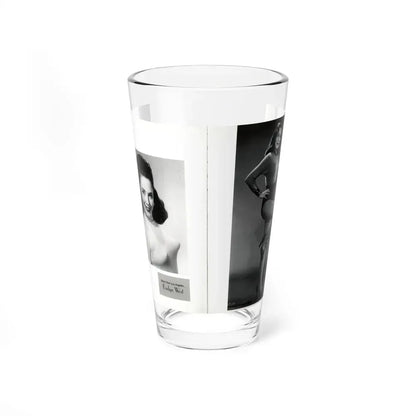 Evelyn West #22 - (Vintage Female Icon) Pint Glass 16oz 16oz - Go Mug Yourself