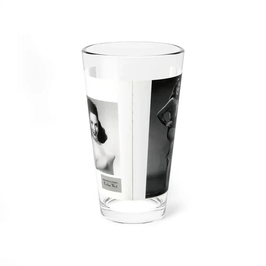 Evelyn West #22 - (Vintage Female Icon) Pint Glass 16oz 16oz - Go Mug Yourself