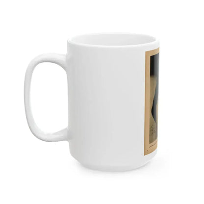 Evelyn West #23 - (Vintage Female Icon) White Coffee Mug - Go Mug Yourself